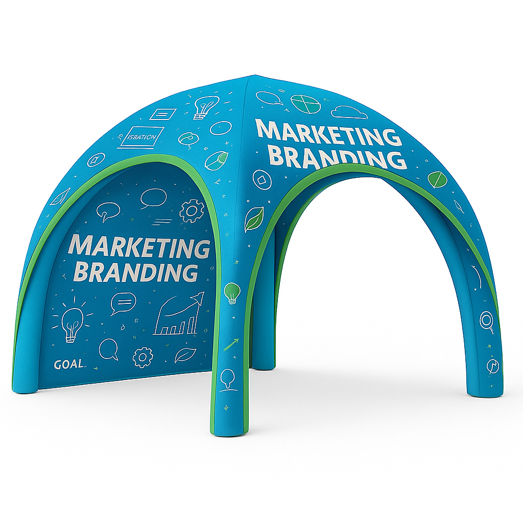 Inflatable air gazebo
